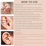 Ear Seeds Acupuncture Kit - 200 Pieces - Acupressure with Ears Seed, with Bonus Free Chart and Brass Acupressure Probe - for Balance & Wellness (gold-200pcs) - Image 4