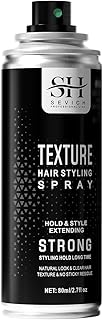 SEVICH Texture Hair Styling Spray Extra Hold 80ml - Weightless Strong Hold Hairspray with Kelp Extract, Natural Shine & Soft Finish for All Hair Types (Women/Men), Travel Size 2.7oz