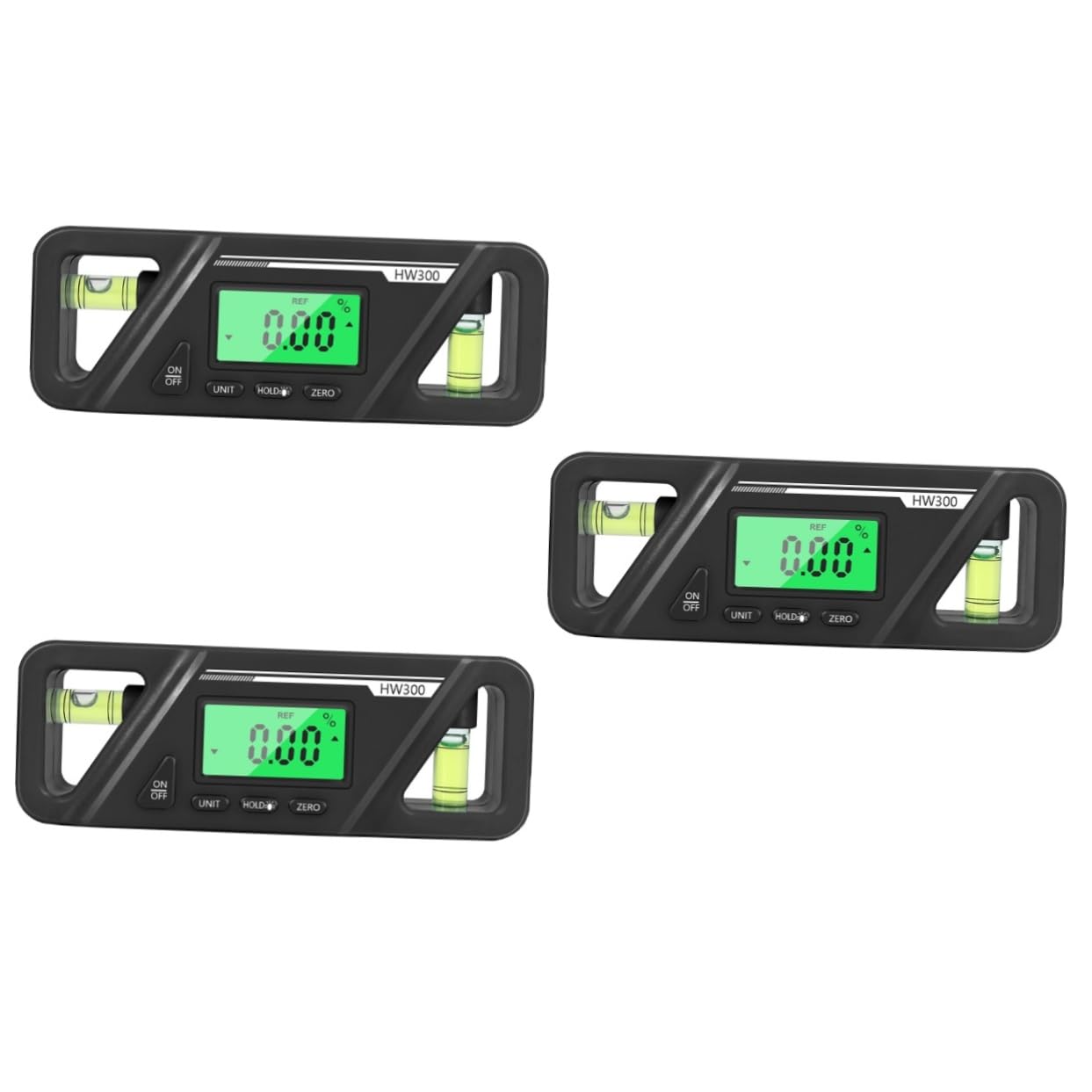 DOITOOL 3 Piezas Inclinómetro Transportador Medidor De Ángulo Magnético Inclinómetro De Transportador Digital Herramienta Electrónica Calibre De Tejas El Plastico Ladrillo Precisión