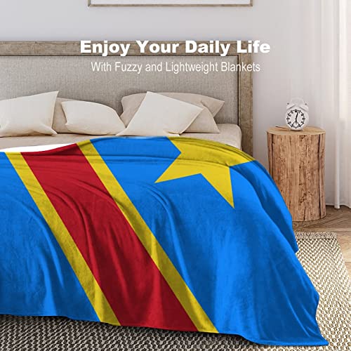 Cadeau plaid Congo couverture en flanelle pour lit et canapé - 6