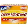 Mentholatum Deep Heating Pain Relieving Rub, Ultra Strength, 2 Tubes each, Pack of 5
