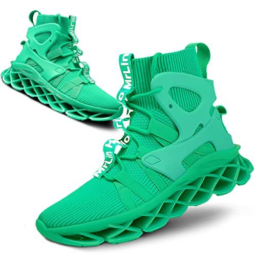 Image of Hello MrLin Men's Running Shoes Non Slip Athletic Tennis Walking Blade Type Sneakers Hip Hop