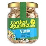 GARDEN GOURMET Vuna Vegano Refrigerado - Sabor, textura y apariencia del atún, a base de guisantes - Atún vegetal apto para veganos - 175g