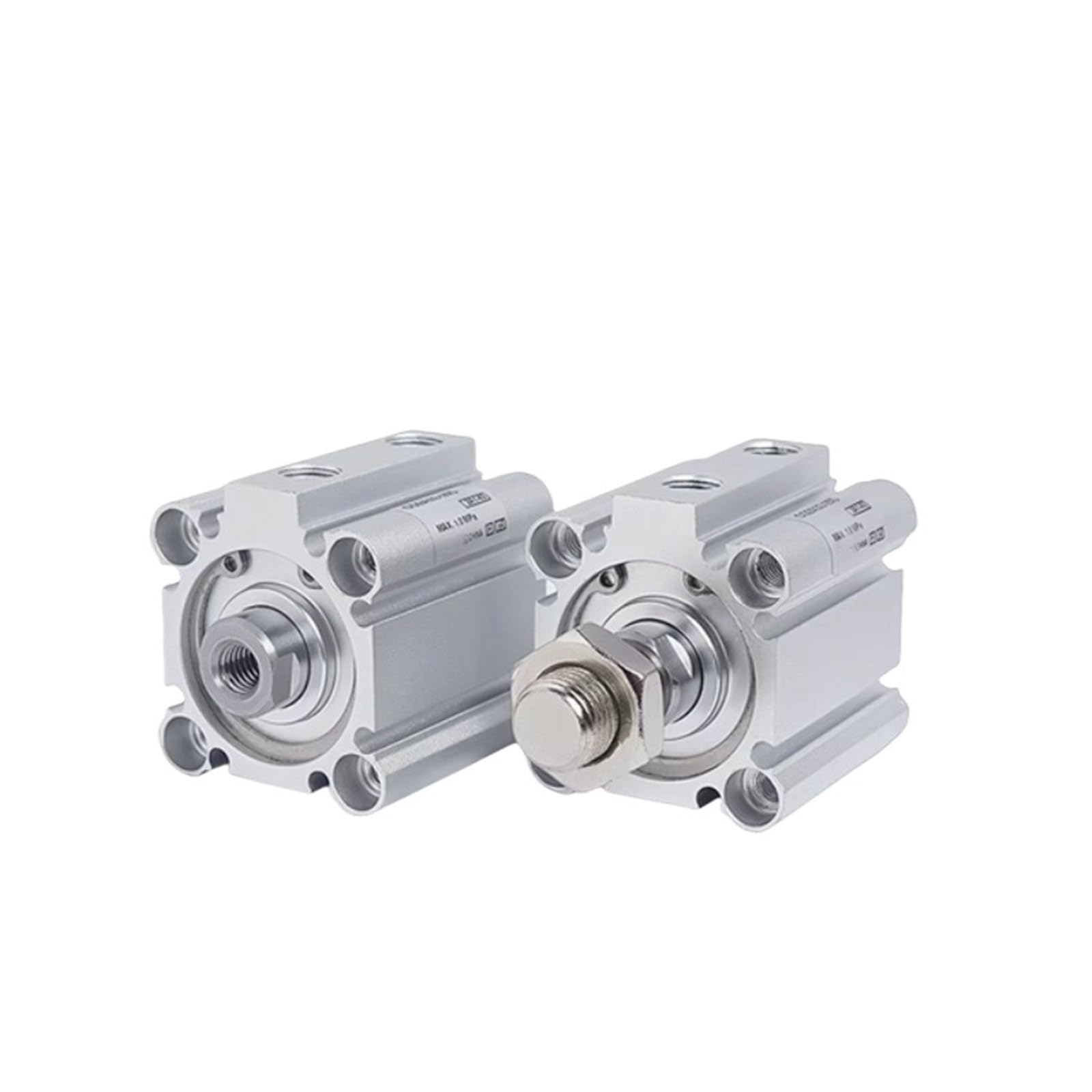 Vérin pneumatique CQ2A 100 mm double effet pour optimiser l'espace machine