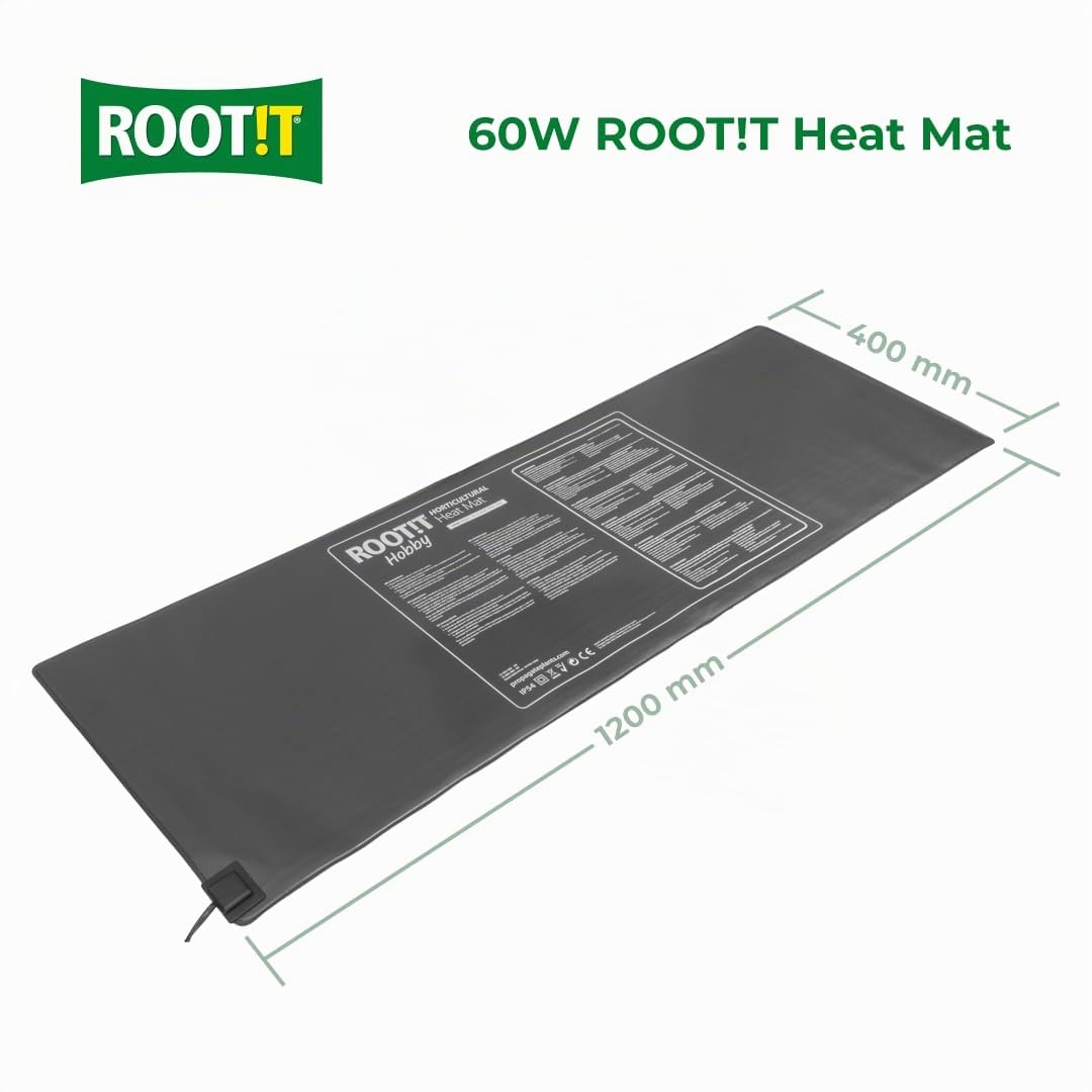 Root!T ROOTT Tapis Chauffant Large-60W Noir