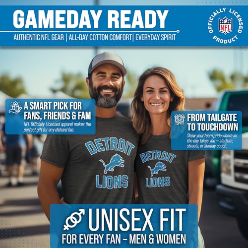Image of NFL Gameday Cotton Blend T-Shirt for Men and Women - Licensed