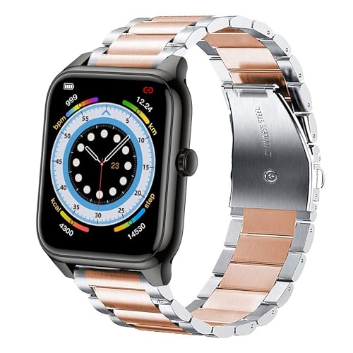 Bracelet de rechange 20 mm acier pour montre Popglory du bureau aux soirées
