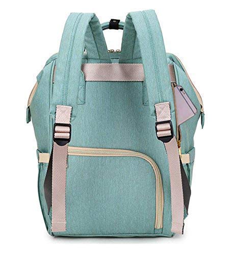 Image of Bag /Mother Backpack for Travel (Plain Sea Green)