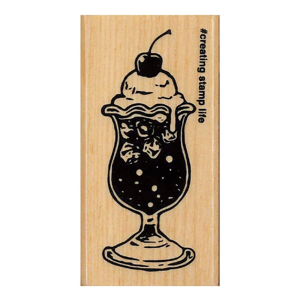 Amazon.co.jp: こどものかお Nアイラブスタンプ クリームソーダ 1535