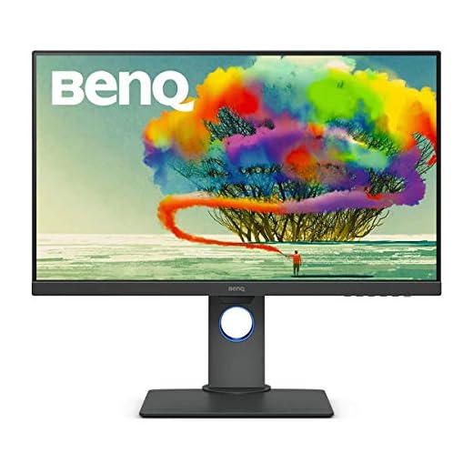 BenQ PD2700U 27 inch 4K Monitor for Designers 3840x2160 UHD IPS panel with AQCOLOR 100% Rec.709, sRGB; Factory-calibrated; DualView, Eye-care, Anti-Glare, Gray