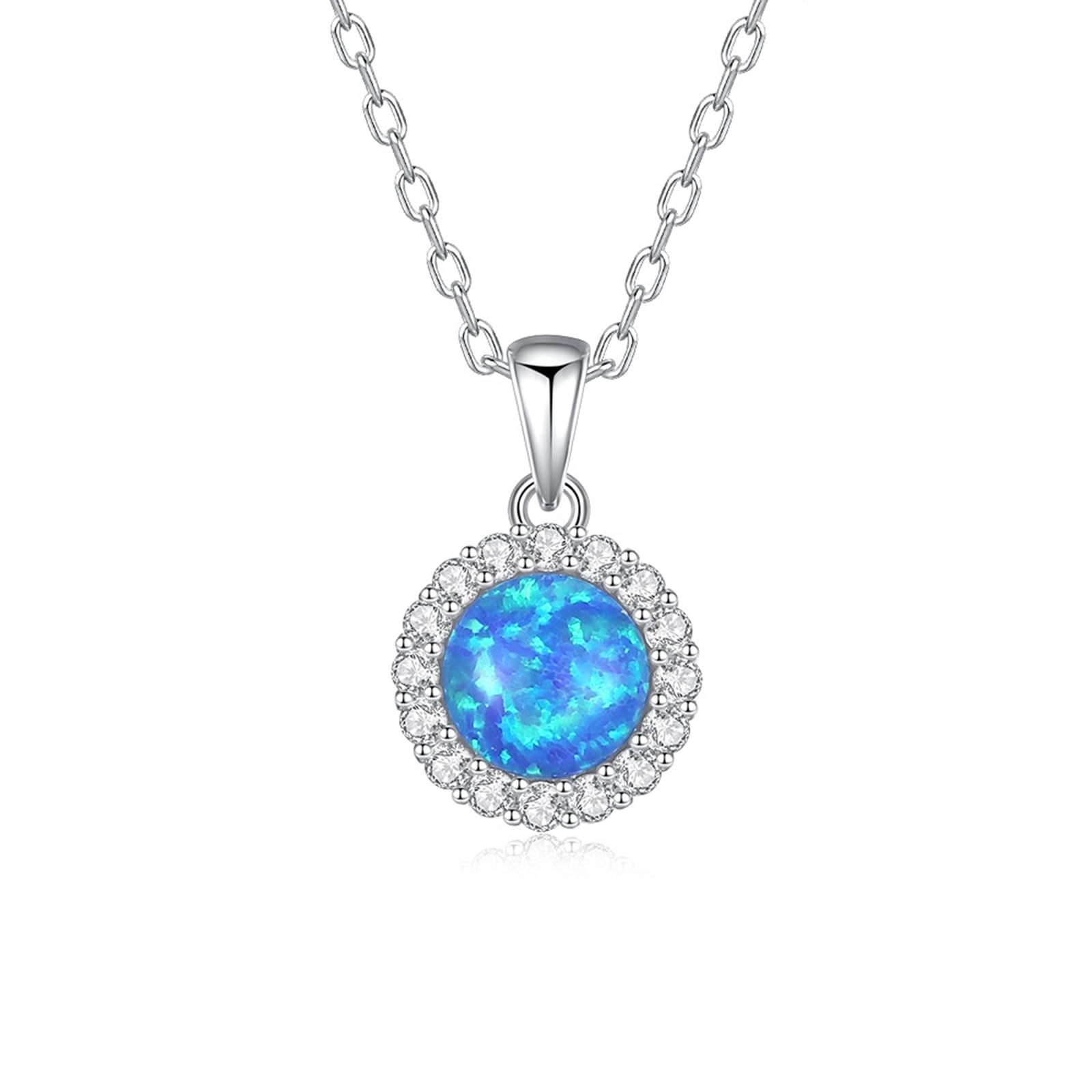 Collares de oro amarillo para mujer, collar ajustable con halo para mujer