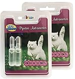 Aroma fresco y persistente que permanece durante horas sin alterar el olfato del perro. Es inofensivo para personas y animales domésticos.