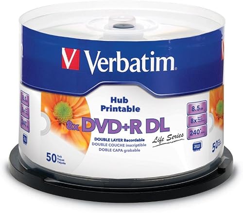 Miniatura 7 de Verbatim DVD+R DL de doble capa de 8,5 GB 8X LifeSeries - Paquete de 25