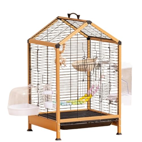 otoye ネジ補強で変形しにくく安定性。外部給餌器とバスタブ接続可能でセキセイ・オカメインコ・文鳥に最適。広々とした空間で自由活動,大型モニターで様子確認容易。お手入れ簡単な実用的鳥小屋です。