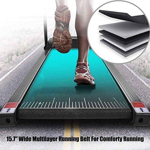 Image of Treadmill Electric Folding Motorized Running with Pre-Set 12 Programs LED Display Fitness Machine Load 150Kg Max Weight