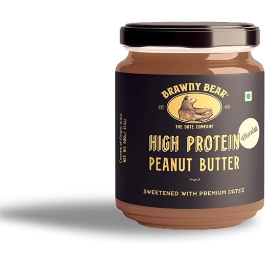 Brawny Bear High Protein Peanut Butter 10G