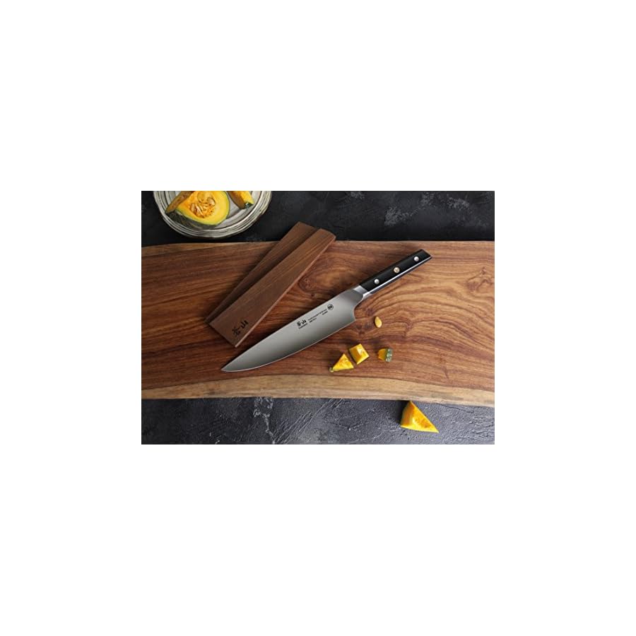 Cangshan-TC-Series-1020908-Swedish-14C28N-Steel-Forged-8-Inch-Chef-Knife-and-Wood-Sheath-Set Cangshan TC Series 1020908 Swedish 14C28N Steel Forged 8-Inch Chef Knife and Wood Sheath Set