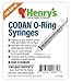 CODAN Slip-Tip O-Ring Syringes, 3 mL (10 Pack)