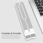 Adjustable Laptop Tablet Stand Multi-Angle Laptop Holder Portable & Foldable Laptop Riser for 10-16'' laptops Hollow Design Pink