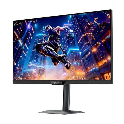Image of GIGABYTE - M27UP - 27 inch SS IPS Gaming Monitor - UHD 3840x2160-160Hz - 1ms GTG - AMD FreeSync Premium, G-SYNC Compatible - Dual Mode - Type C KVM - HDMI, DP, Type-C - Height and Tilt Adjustable -Black