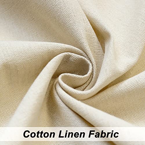 Sfj-Ca Crochet Burlap Valance With Tassels 17" Boho Valance Curtain For Window Rod Pocket Macrame Window Treatment For Living Room Cafe, 1 Panel #TOP4