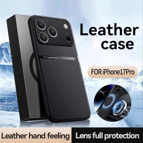 Étui iPhone 17 cuir mat bleu pour le style au quotidien - 7