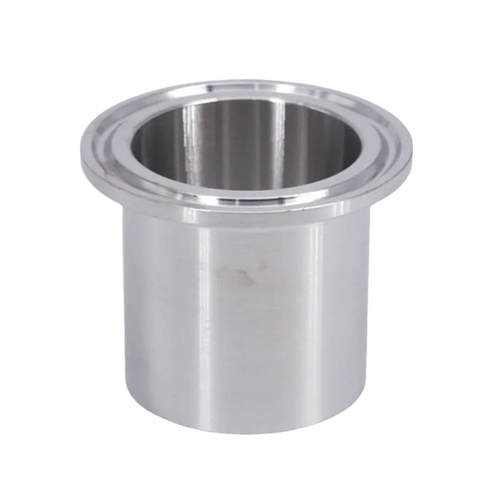 AUOQKQUT 3A 28.6/40mm Height 19~108mm Pipe OD Butt Weld 1.5in-4in Tri Clamp Ferrule SUS304 (28.6mm Height,51mm OD K64mm) AUOQKQUT