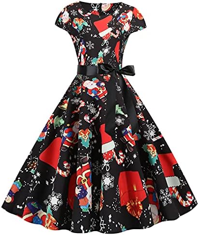 فستان سهرة نسائي بطراز الخمسينيات من أودري هيبورن فستان للحفلات