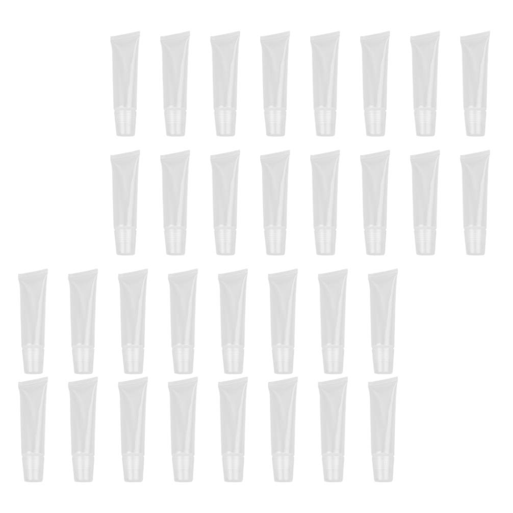 Lip Gloss Clear Lip Gloss Clear 60pcs Empty Lip Gloss Tubes Clear Refillable Lip Gloss Containers for Cosmetic
