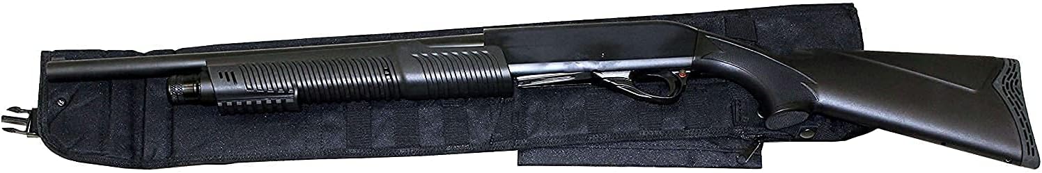 TRINITY Padded Shotgun Scabbard Compatible with Mossberg 500 FLEX Pump – Tactical MOLLE Rifle Shotgun Carry Case with Sling for Hunting ATV & Field Use