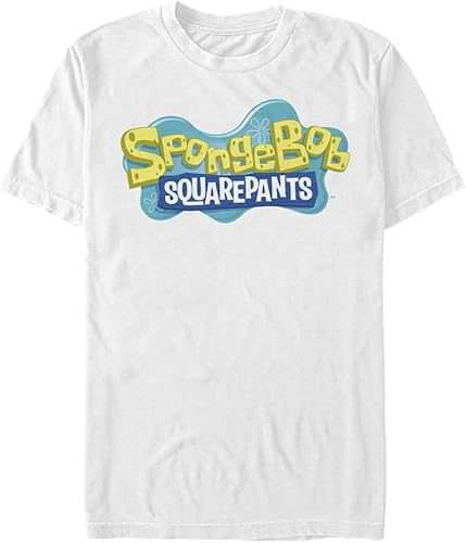 Nickelodeon Camiseta Big & Tall con logotipo de Bob Esponja para hombre