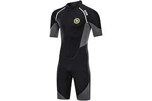 Premium Men's 1.5/3mm Neoprene Wetsuit for Water Sports