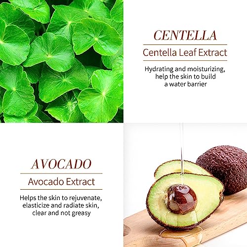 Avocado Eye Pads Pack of 60, Avocado Eye Mask Against Dark Circles and Puffiness, Eye Pads Against Wrinkles Moisturising, Nourishing Eye Treatment Mask – Bild 4