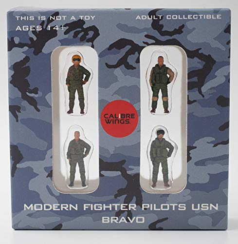 Calibre wings MODERN FIGHTER PILOTS USN bravo 1/72 Finished 4 figures model