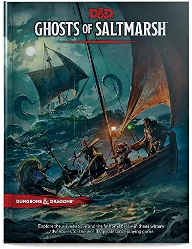 Dungeons & Dragons Ghosts of Saltmarsh Hardcover Book (D&D Adventure)