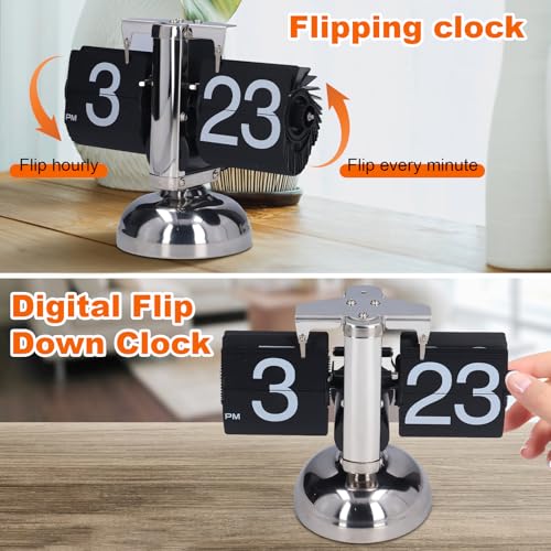 Reloj de giro de página automático con tiempo preciso de cuarzo para oficina 4