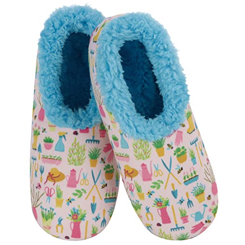 Image of Snoozies Slipper Socks for Women Indoor, Cozy Sherpa-Lined Womens Slippers Non-Skid, Ladies Gifts