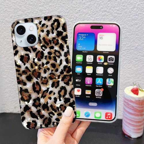 Coque iPhone 14 Plus léopard : protégez votre écran 6,7" contre les rayures - 5