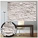 GREAT ART Mural De Pared – Muro De Piedra Blanca – Revestimiento...