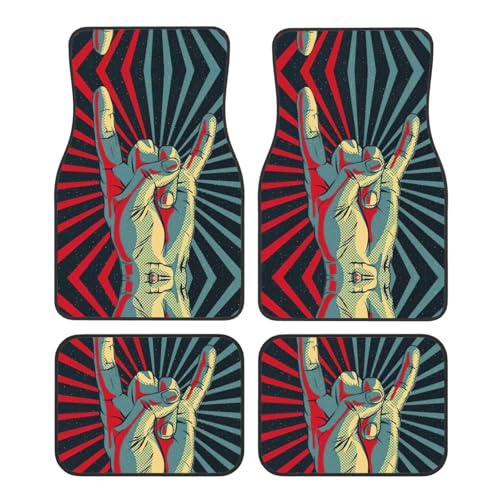 Tapis de voiture rock pour afficher votre passion lors de vos road trips