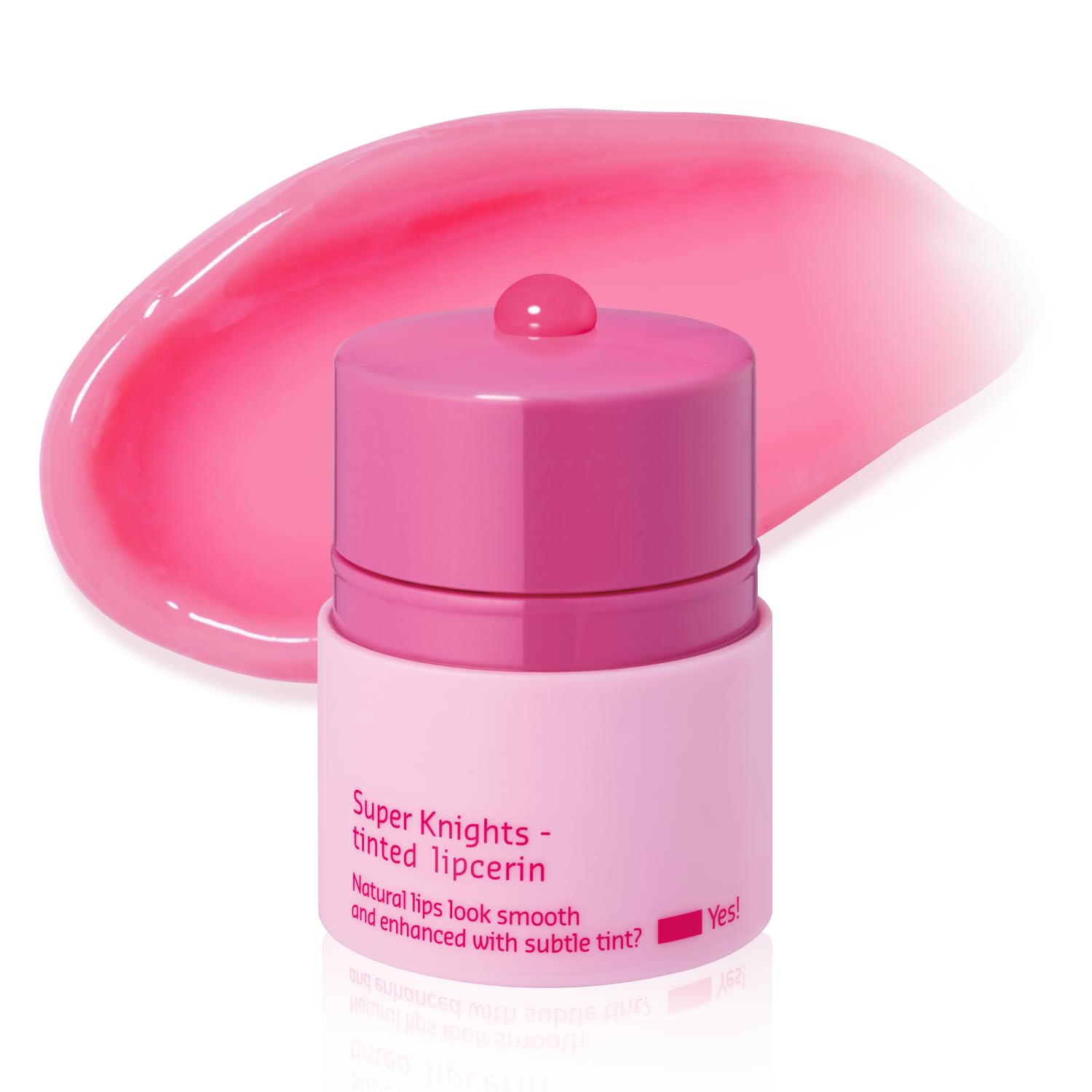 belif Super Knights Tinted Lipcerin - Berry | Hydrating & Tinted Lip Butter Balm with Peptides & Multivitamin Complex | Smooths Lip Texture & Strengthens Barrie