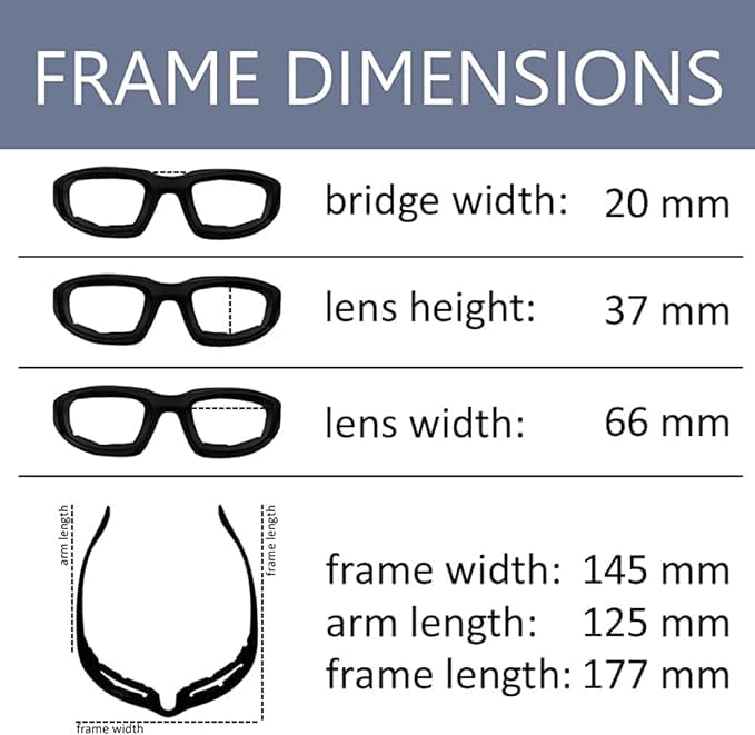 Image of OWL Motorcycle Riding Sport Sunglasses Assorted Color Multipacks, Unisex Foam Padded Wind Blocking Glasses UV400 Protection