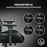 Razer Iskur - krzesło do gier Premium z wbudowanym uchwytem lędźwiowym (krzesłem biurowym, tkanina, regulowana wysokość) Tkanina