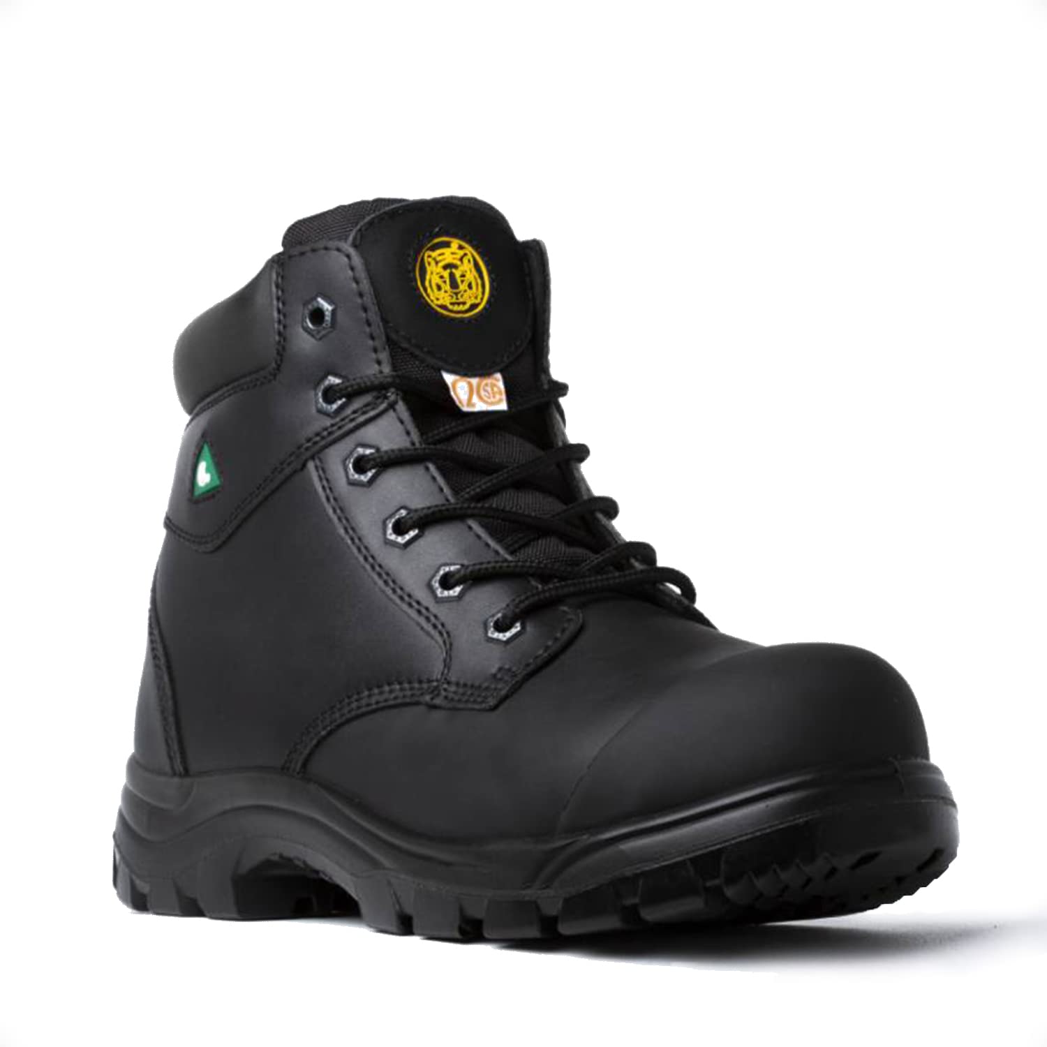 Tiger Safety CSA Women's Steel Toe Leather Work Safety Boots 355