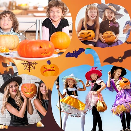 svpfuo Halloween Stressball, Kürbis Antistressball, Anti Stress Bälle für Kürbis Party, Eine Langsame Blowback Stress Relief Spielzeug, es Eignet Kinder, Freunde