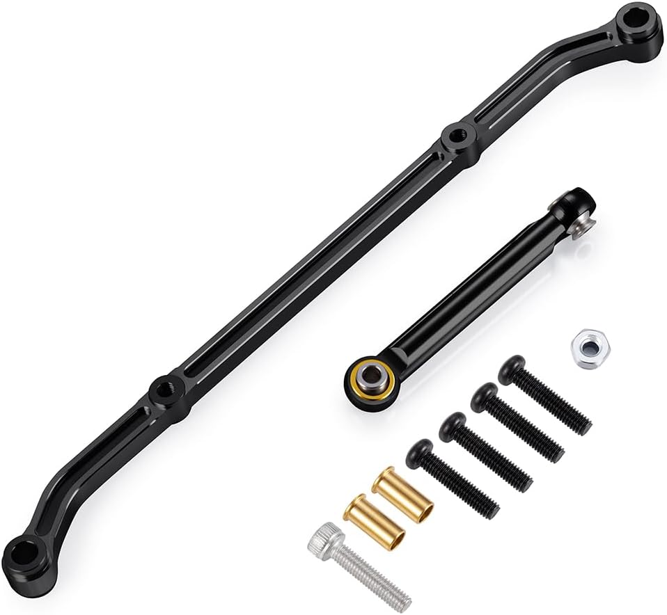 MOHERO Aluminum Steering Link Arm Tie Rod for Axial SCX10 Upgrade