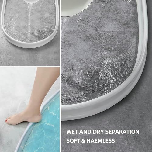 Proie d'eau en caoutchouc barrage de douche et bloqueur de seuil flexible - 3
