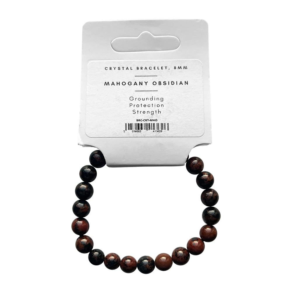 VIE Crystal Bracelet, 8mm, Mahogany Obsidian