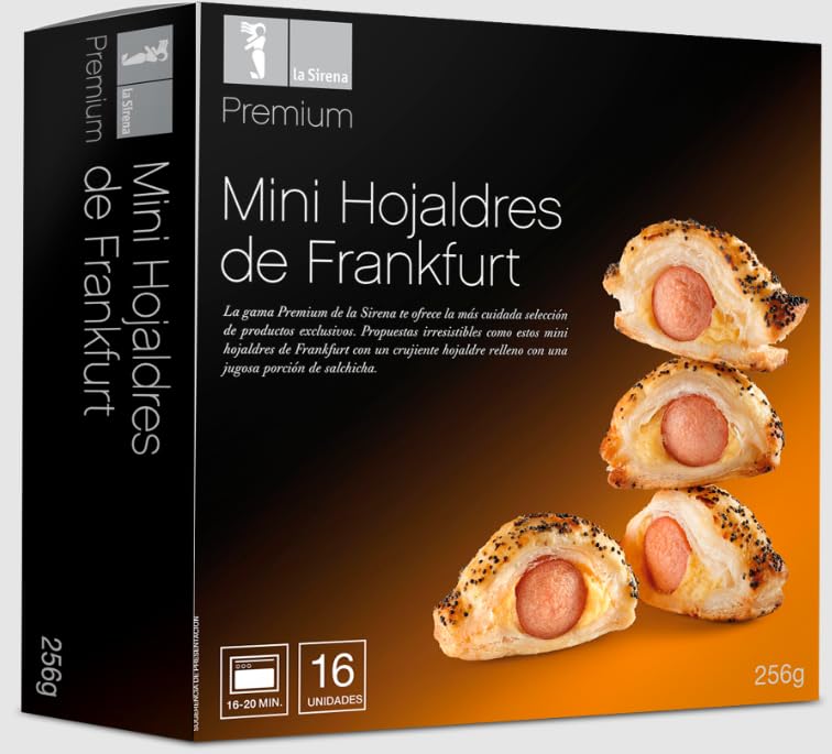 MINI HOJALDRES FRANKFURT PREMIUM C.256G