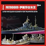 1/700 英海軍戦艦 クイーン・エリザベス 1941 用 ディティールセット